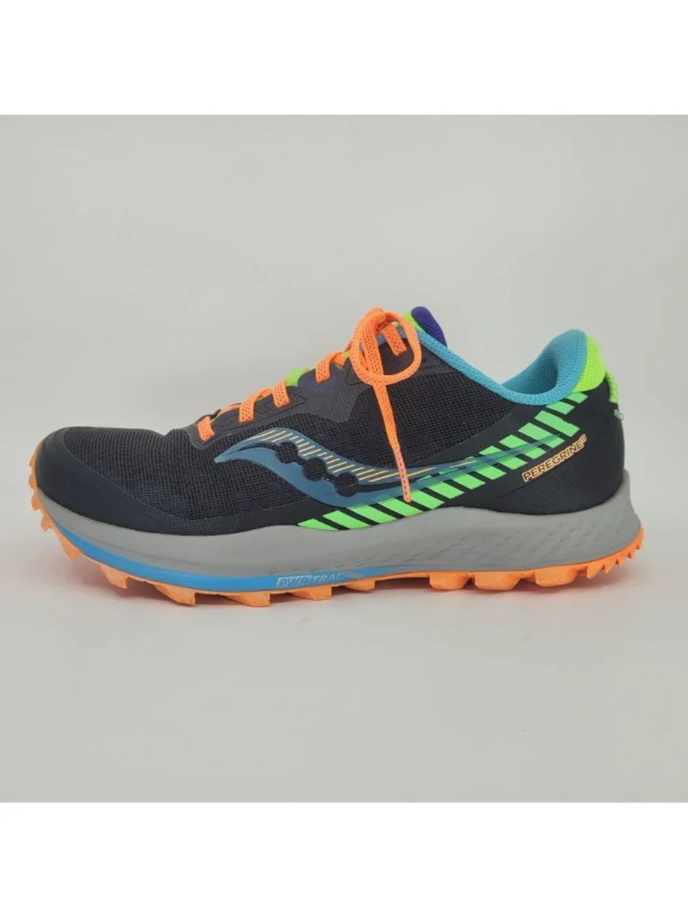 Saucony Men's Peregrine 11 S20641-25 Black Running Shoes Sneakers Size 8.5M